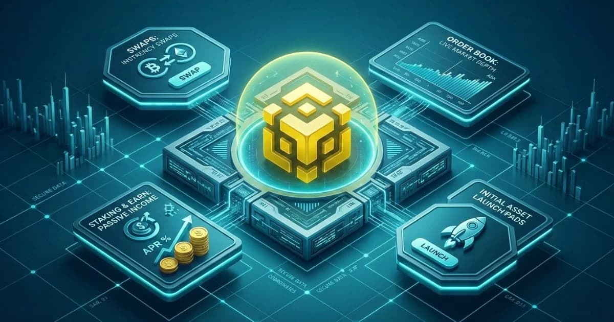 Binance Earn, Convert and Launchpad: Feature Guide for Beginners (2026)