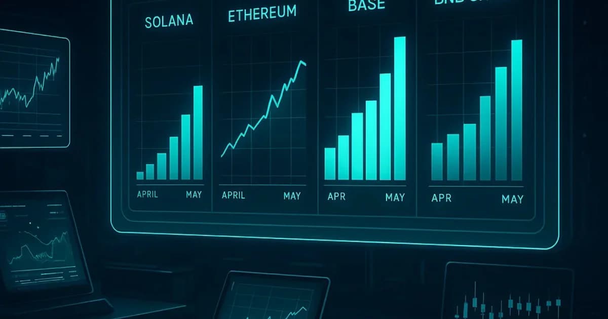 DEX Volume Race 2026: Solana, Ethereum, BNB, and Base