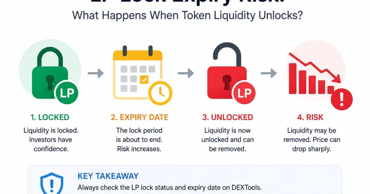LP Lock Expiry Risk: What Happens When Token Liquidity Unlocks?