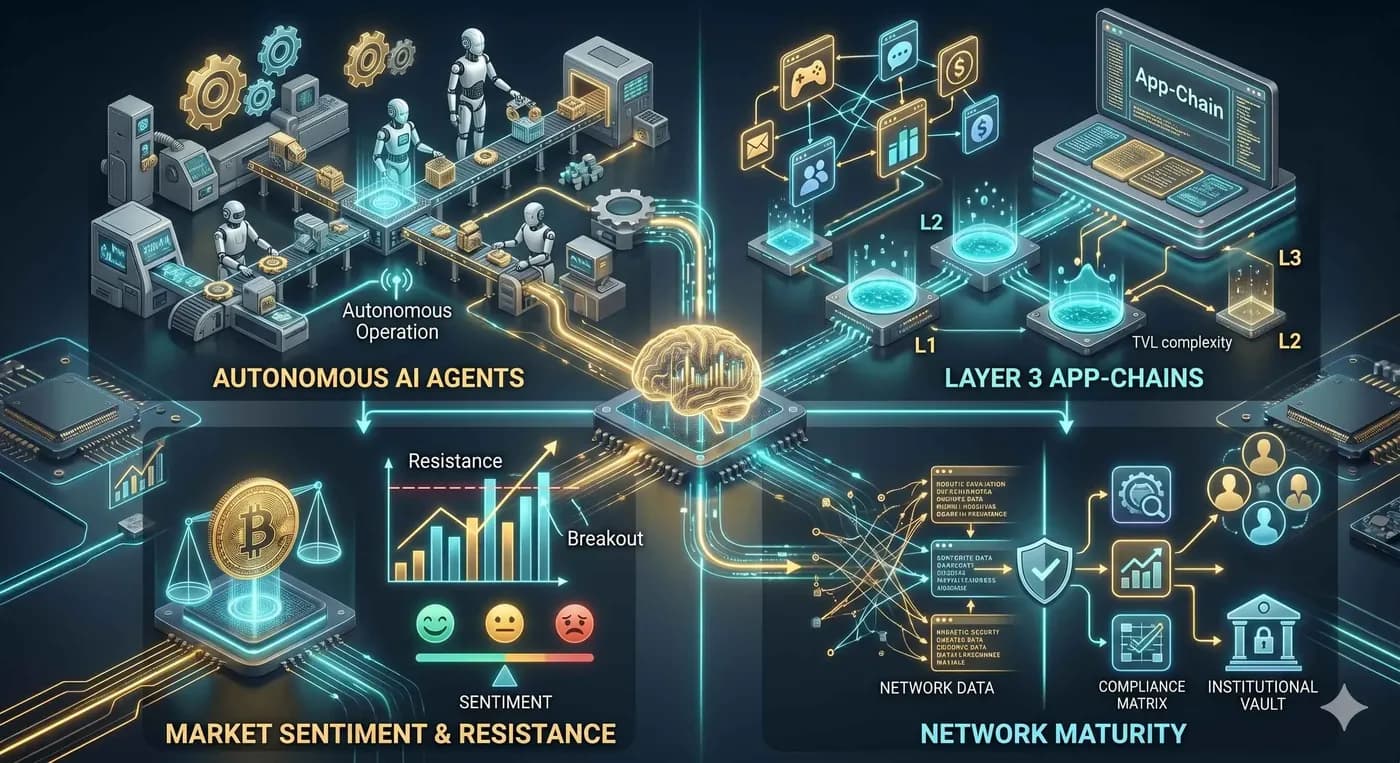 Crypto Market Trends 2026: AI Agents & Layer 3 Revolution