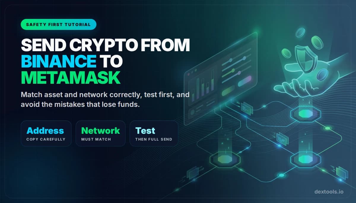 How to Send Crypto From Binance to MetaMask (2026)