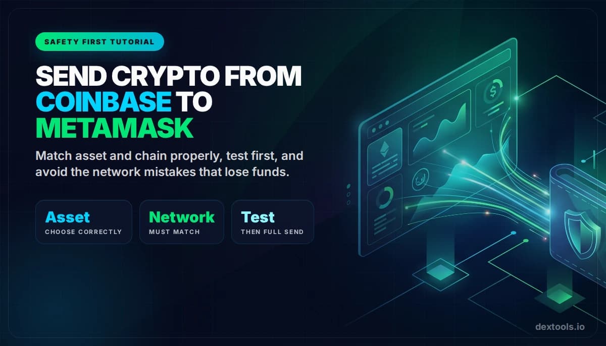 How to Send Crypto from Coinbase to MetaMask Safely in 2026