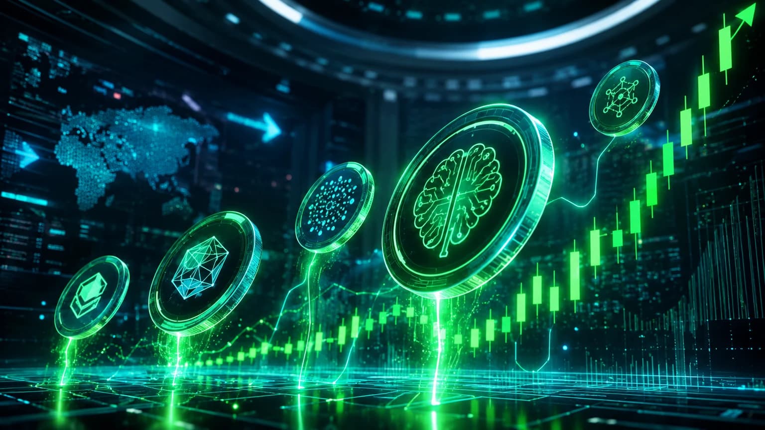 Crypto Movers Today: AI and DePIN Tokens Lead the Gainers (June 15, 2026)