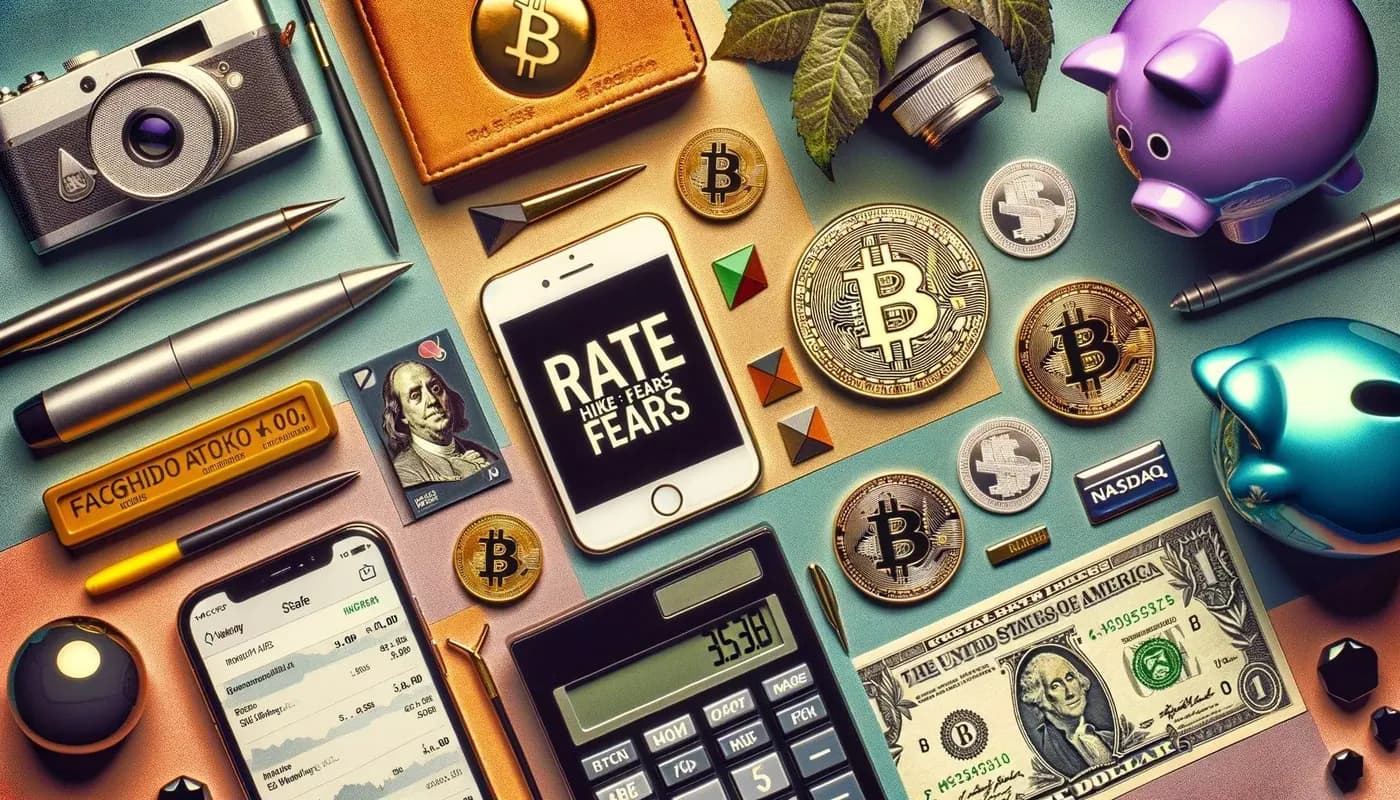 Markets Bleed as Rate Hike Fears Surge: Bitcoin, S&P 500 and Nasdaq All Under Pressure