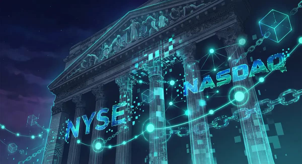 Nasdaq, NYSE Owner Race to Put $126 Trillion Equity Market on Blockchain