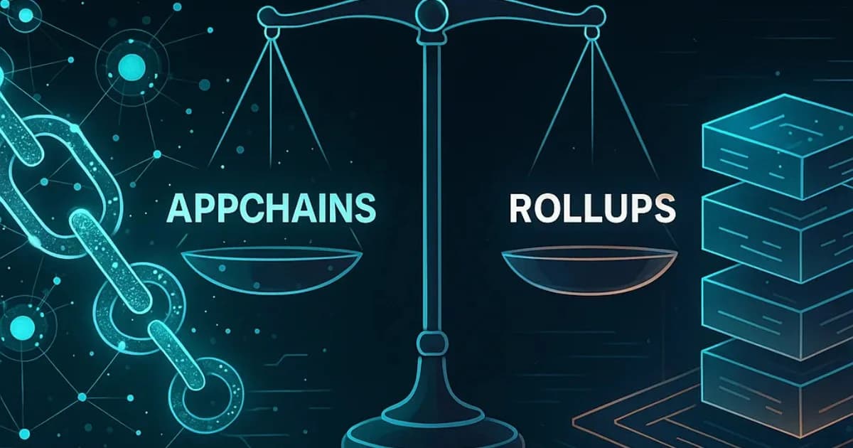 Appchains vs Rollups: Which Gives Projects Control?