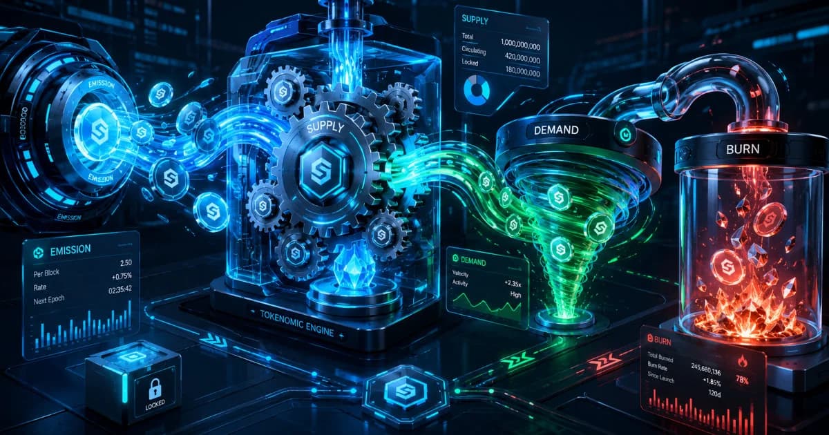 Tokenomics Explained: Supply, Demand, and Sinks