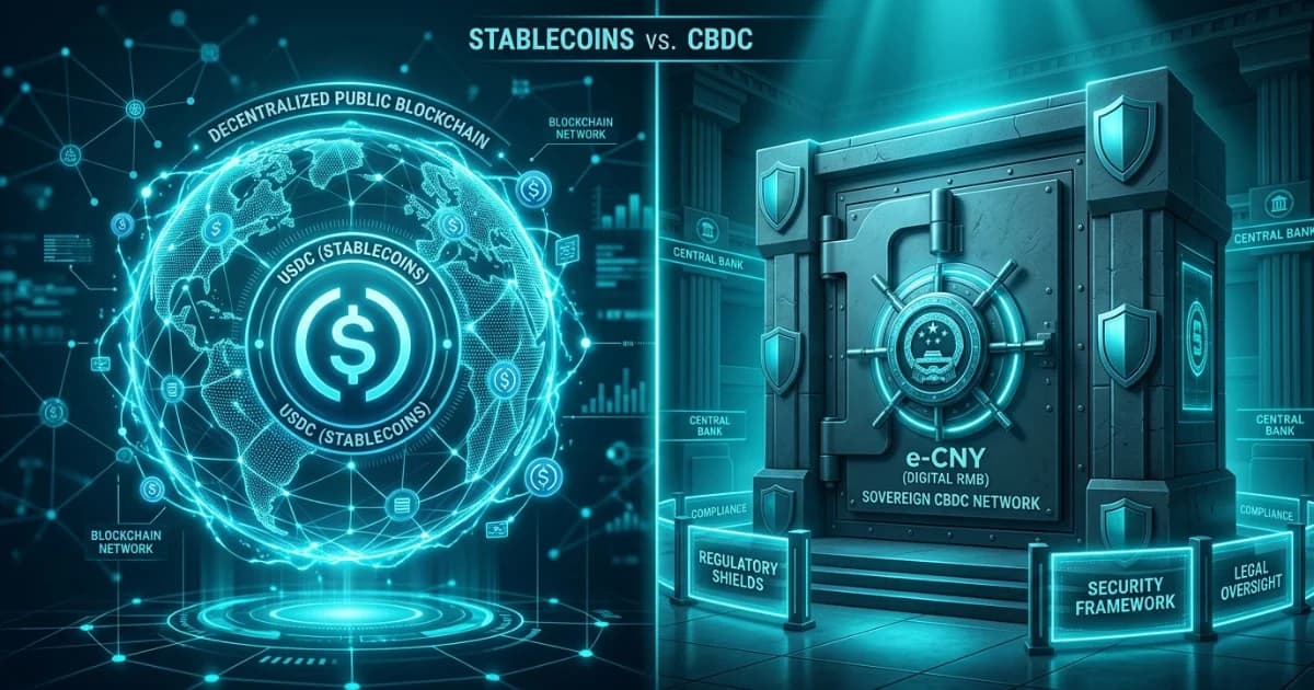 CBDCs vs Stablecoins: Key Differences for Crypto Users