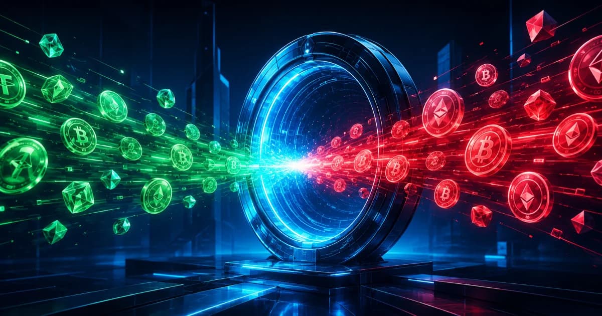 Exchange Netflow: Digital Market Inventory