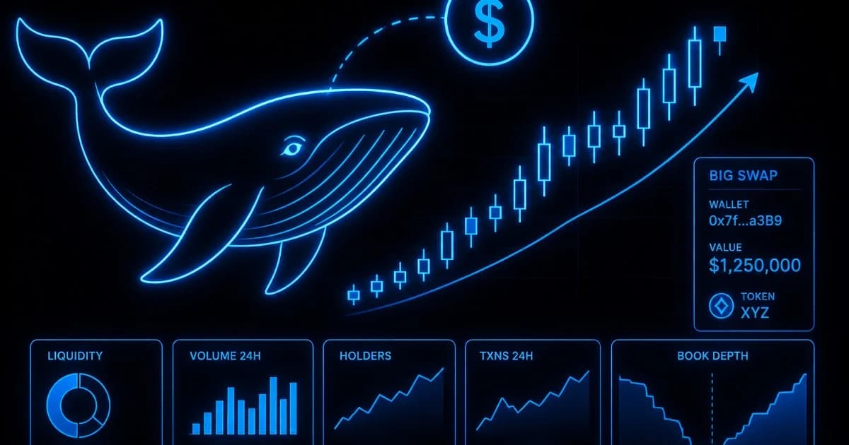 Whale Buy or Exit Liquidity? How to Read Big Swaps Without Blindly Copying Whales