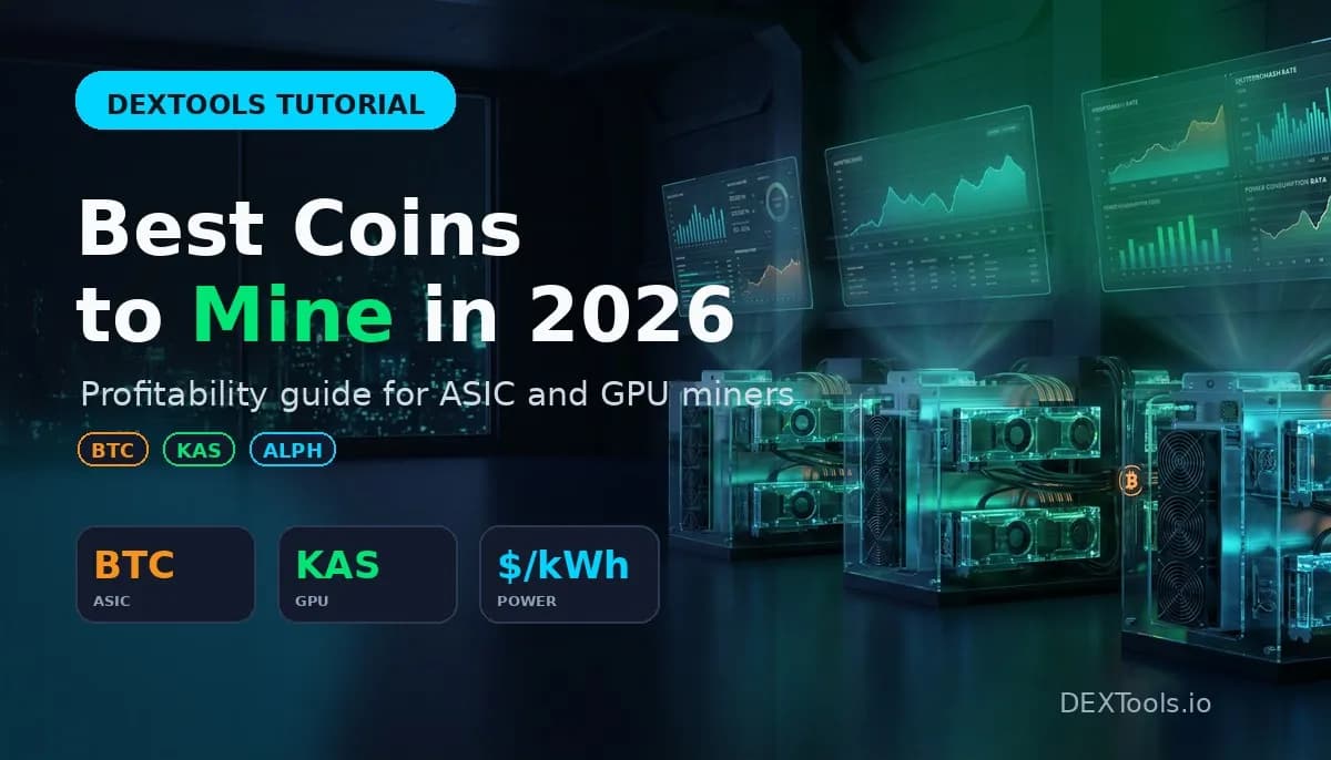 Best Cryptocurrencies to Mine in 2026 (Profitability Ranked)