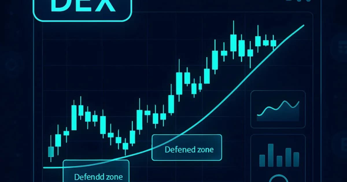 Reading Defended Price Zones on a DEX