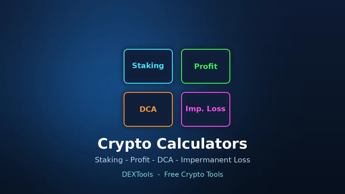 Crypto Calculator: Free Staking, Profit & DCA Tools (2026)