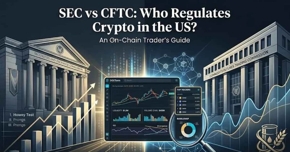 SEC vs CFTC: Who Regulates Crypto in the US? (2026 Guide)