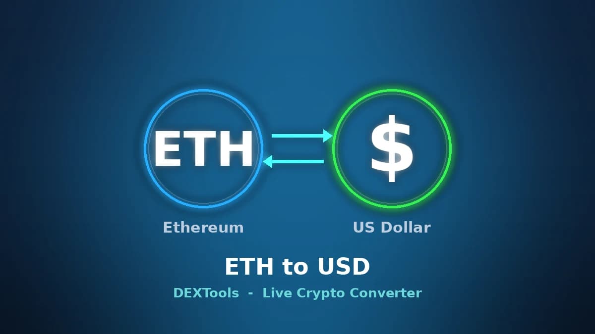 ETH to USD: Ethereum Price Today - Live Converter