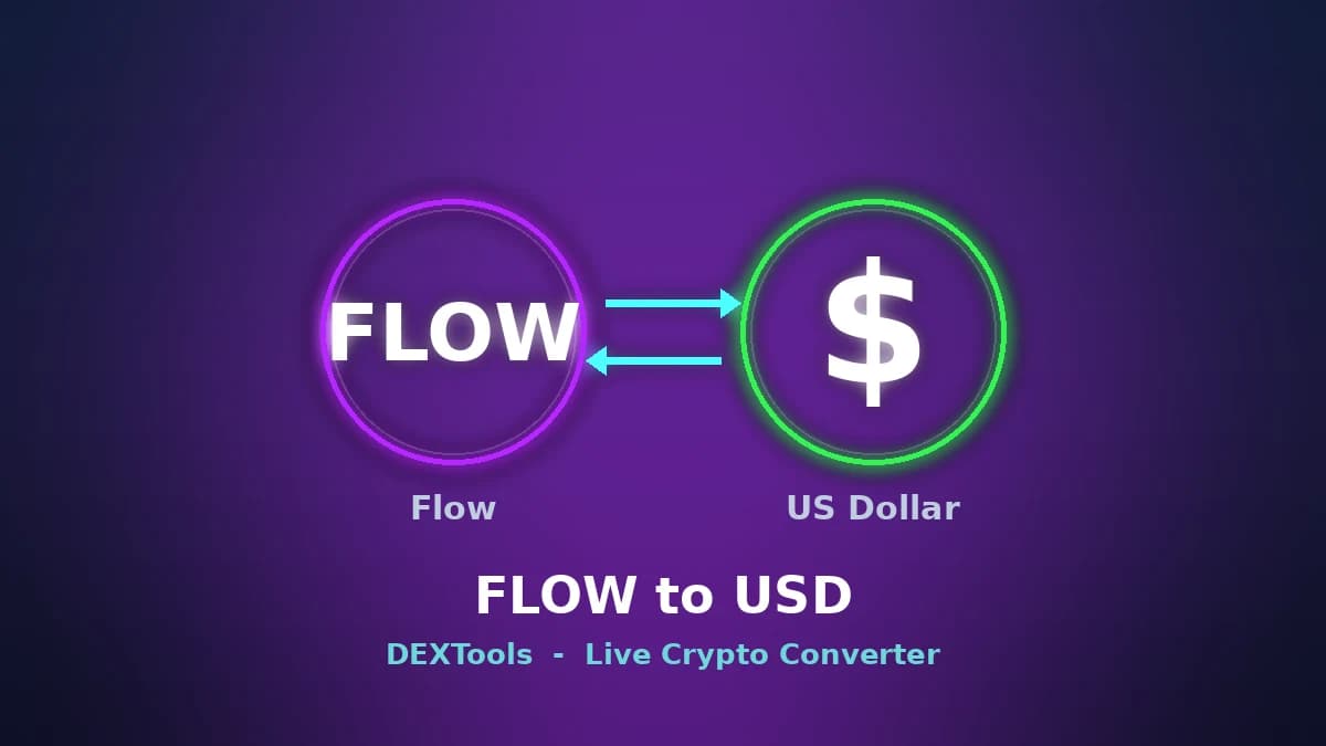 Flow to USD Converter: Live FLOW Price (2026)
