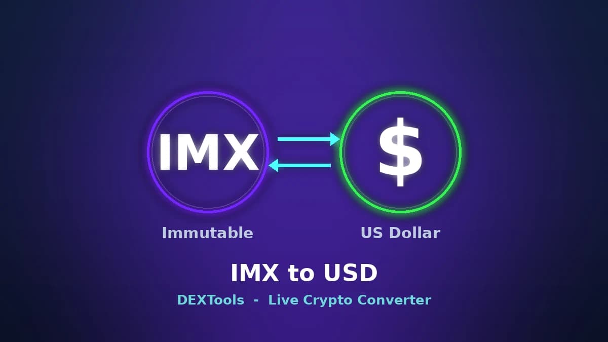 Immutable to USD Converter: Live IMX Price (2026)