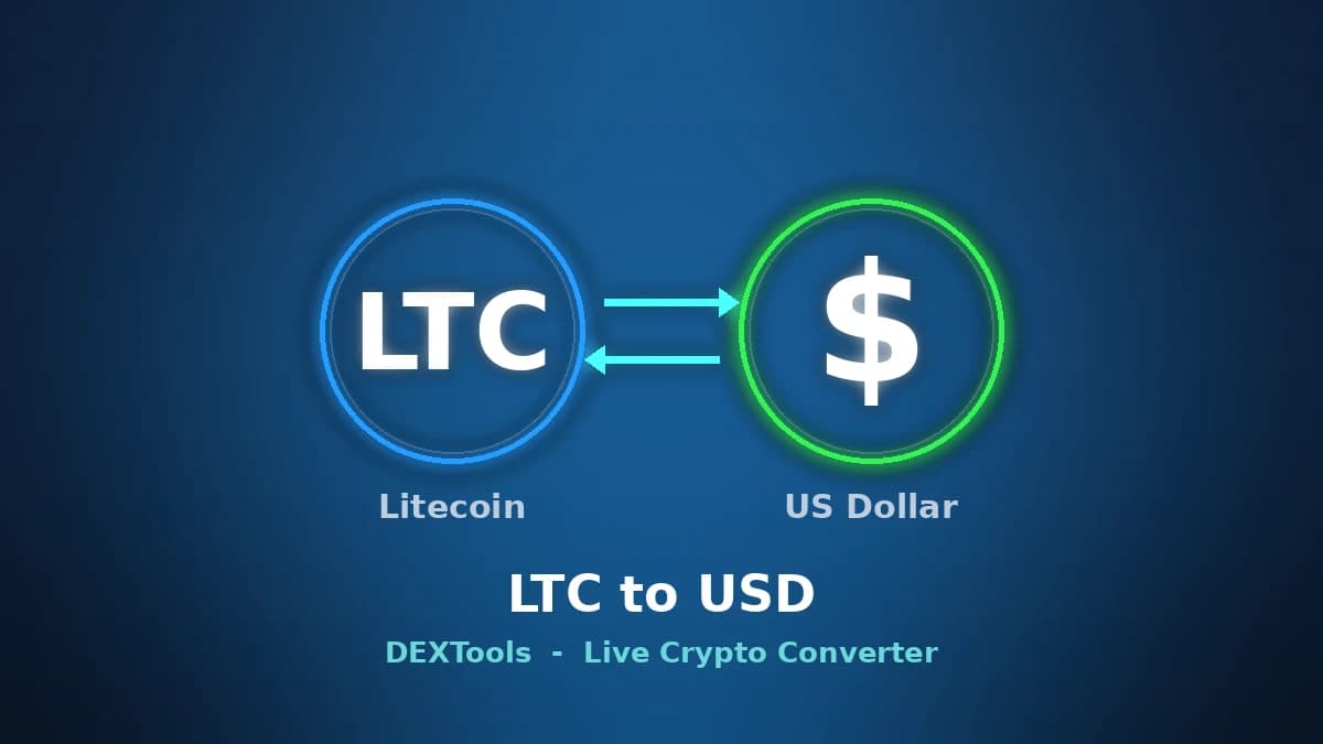 Litecoin to USD Converter: Live LTC Price (2026)