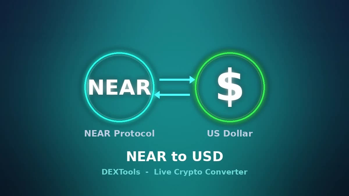 NEAR to USD Converter: Live NEAR Price (2026)