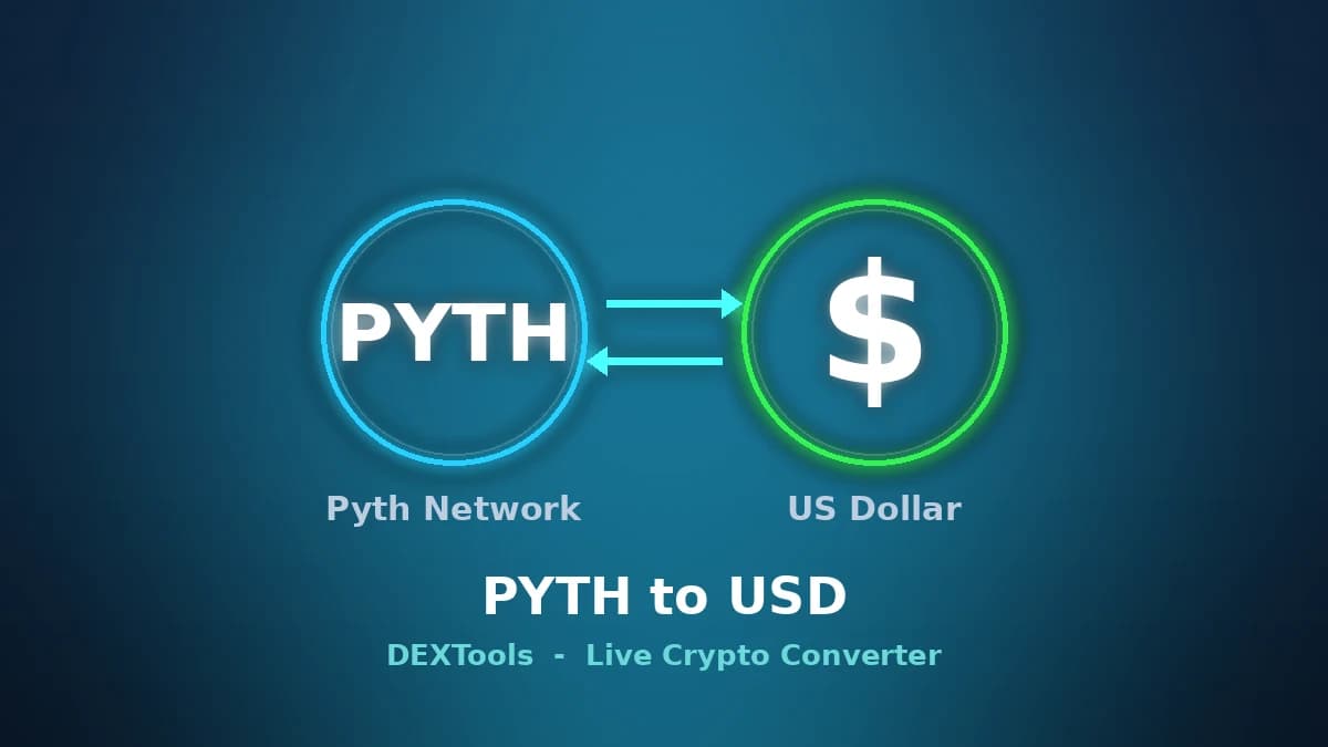 Pyth Network to USD Converter: Live PYTH Price (2026)