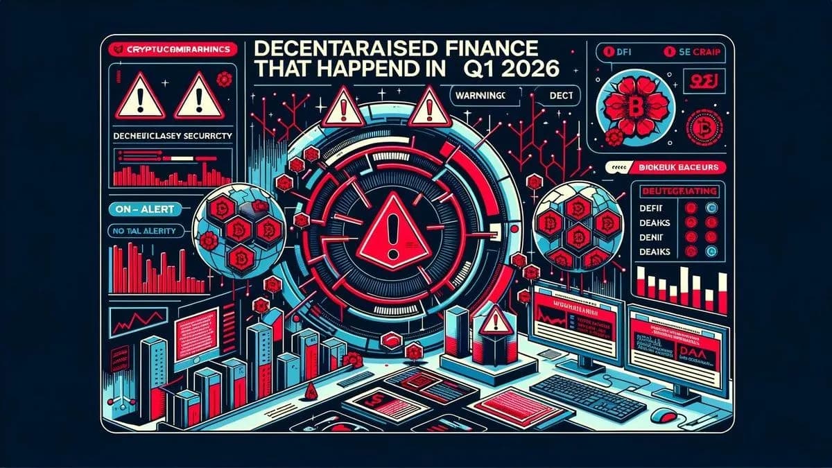 DeFi Hacks Hit $169 Million in Q1 2026 as Attack Count Climbs