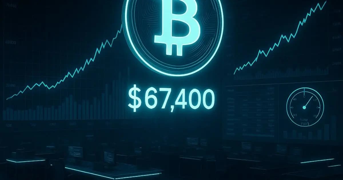 Bitcoin Price Near $67.4K: Real Yields, Taproot and Risk Debate