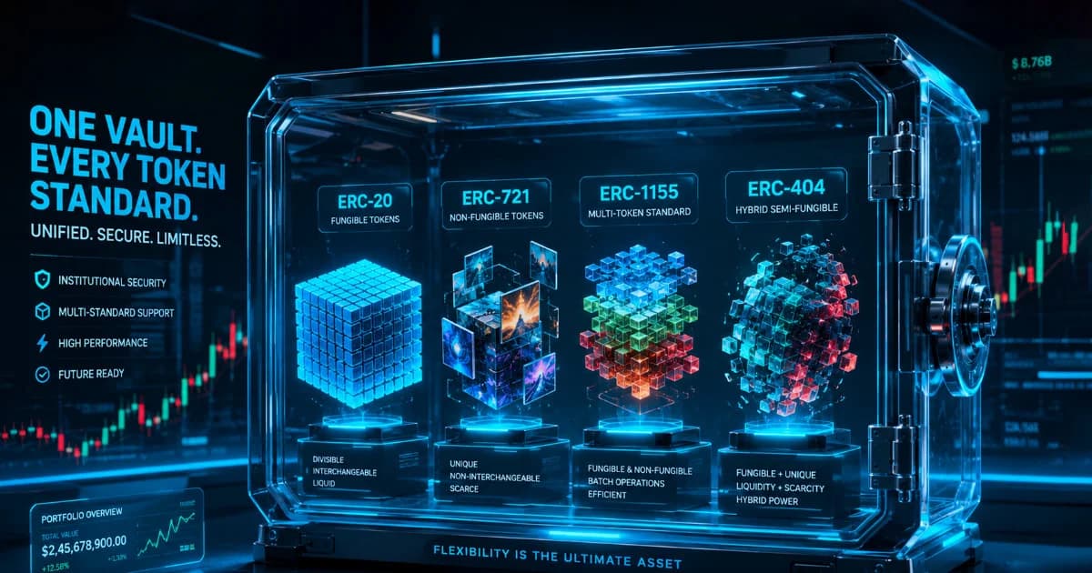 Comparison of ERC-20, ERC-721, ERC-1155, and ERC-404
