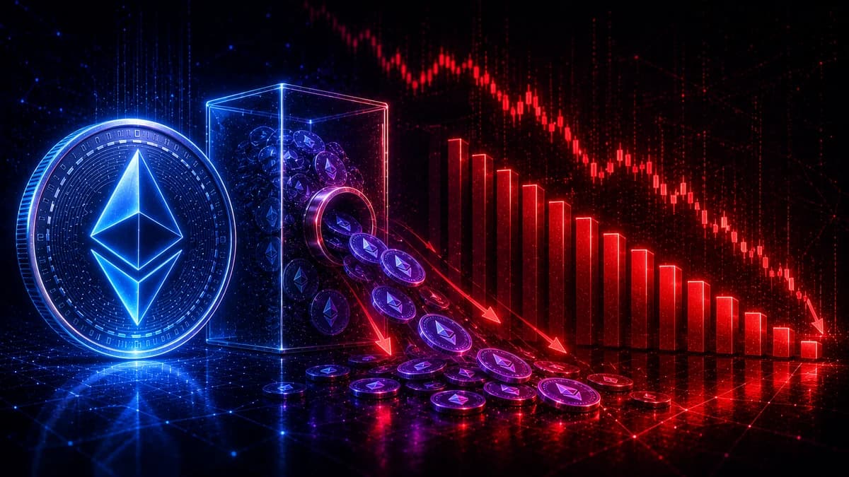 Ethereum ETFs Hit a Record Outflow Streak as ETH Slides
