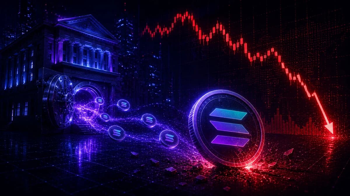 Goldman Sachs Exits Its Solana ETF as SOL Hits a 2026 Low