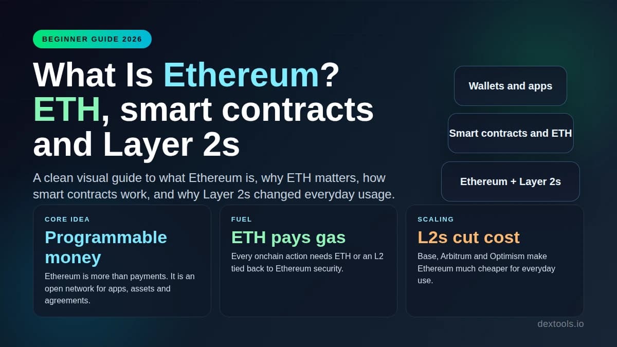 What Is Ethereum (ETH)? Beginner Guide 2026
