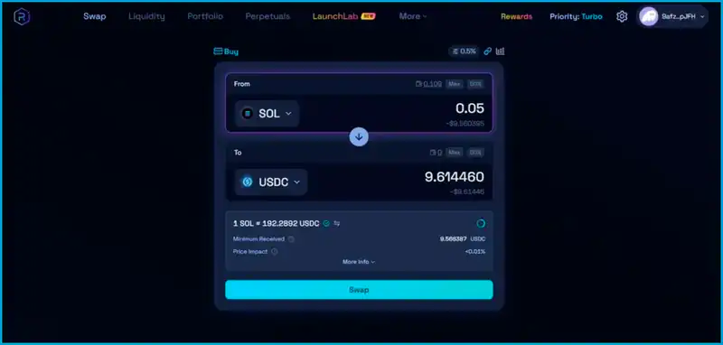 Raydium DEX on Solana: Step-by-step guide for token swaps, liquidity, and futures trading in 2026.