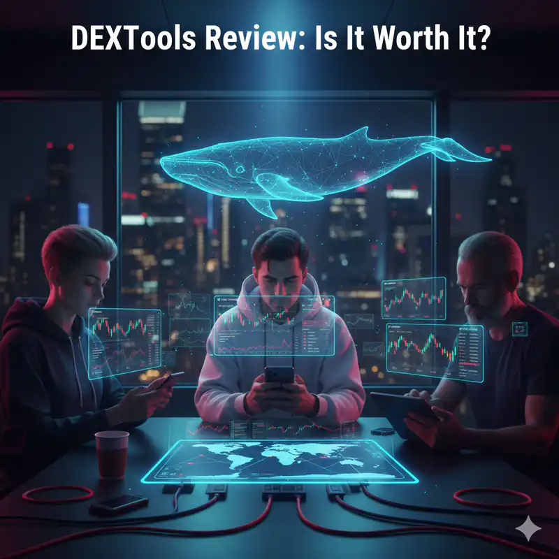DEXTools interface showcasing real-time trading data and analytics for decentralized finance traders.